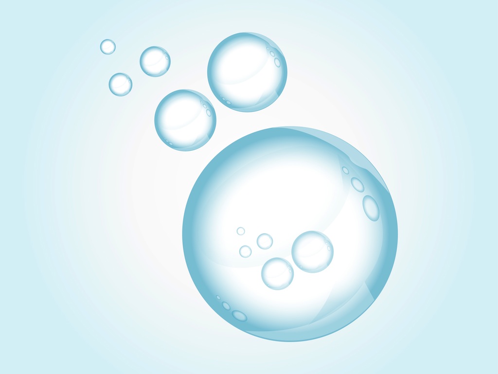 Shiny Bubbles Vector Art & Graphics | freevector.com