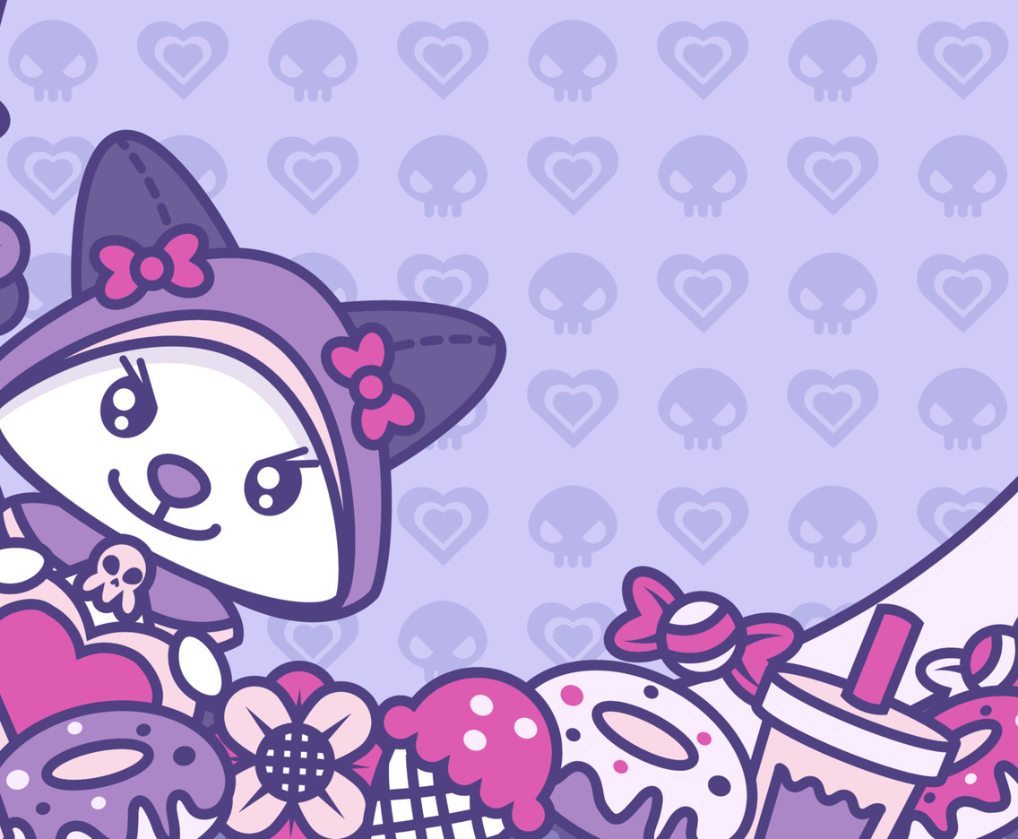 Background of Cute Bunny