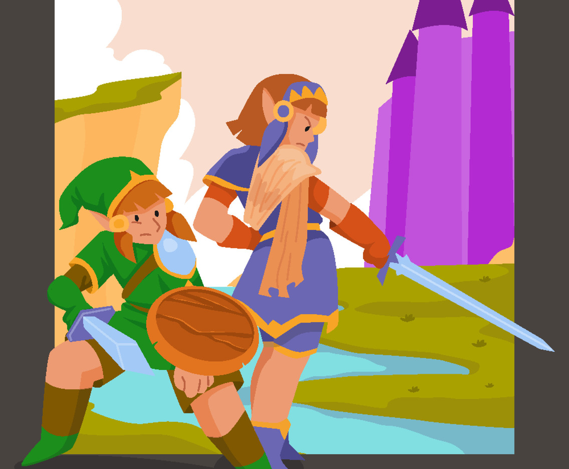 Adventure of Elf Knight and Archery Girl