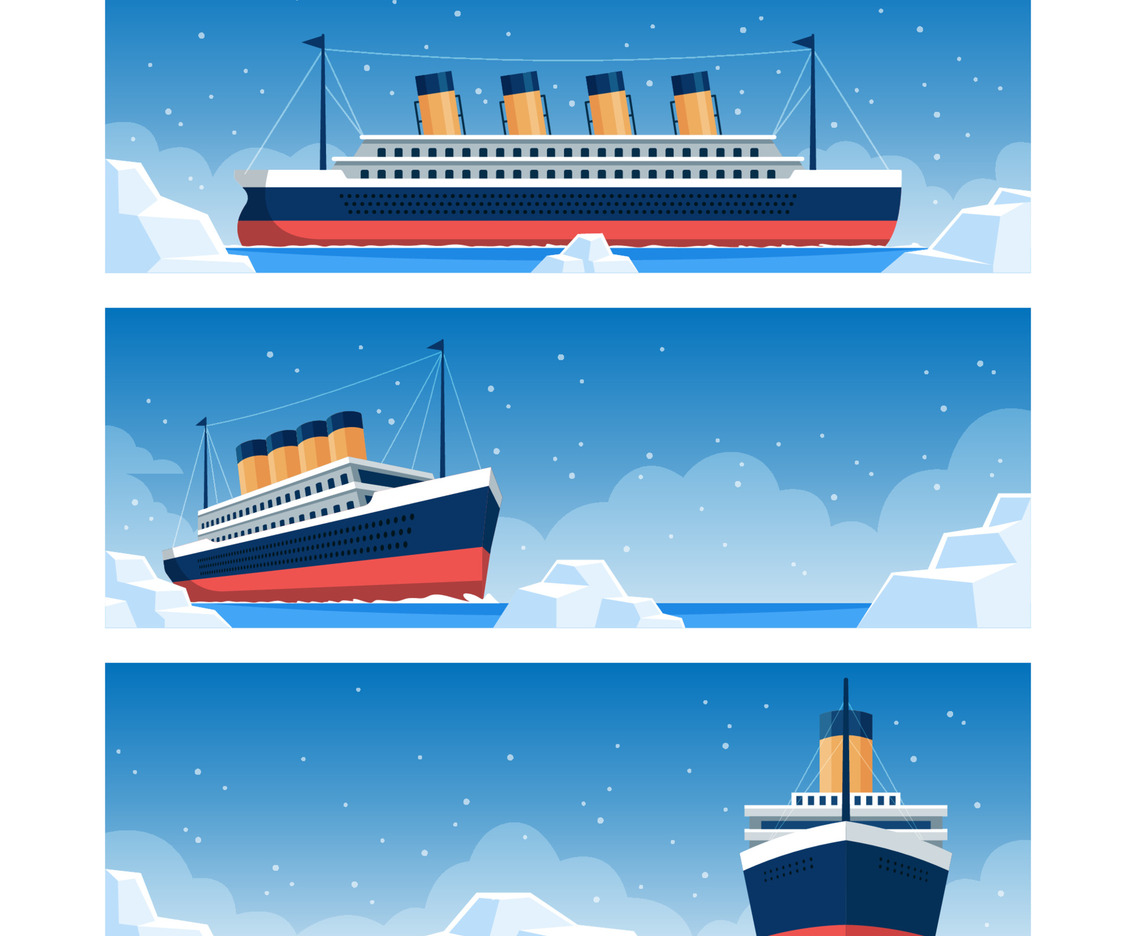 Titanic Remembrance Day Horizontal Banner