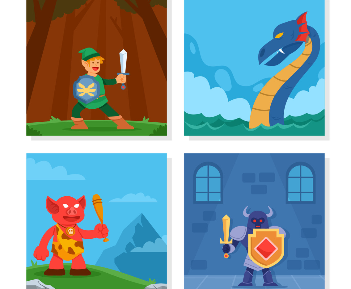 Elf Warrior Magic Adventure