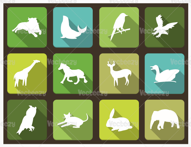 Animal Icon Vector Pack