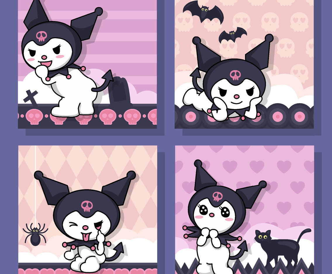 Cute Bunny Social Media Post Template