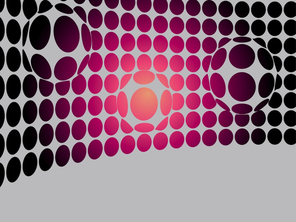 Warped Dots Vector