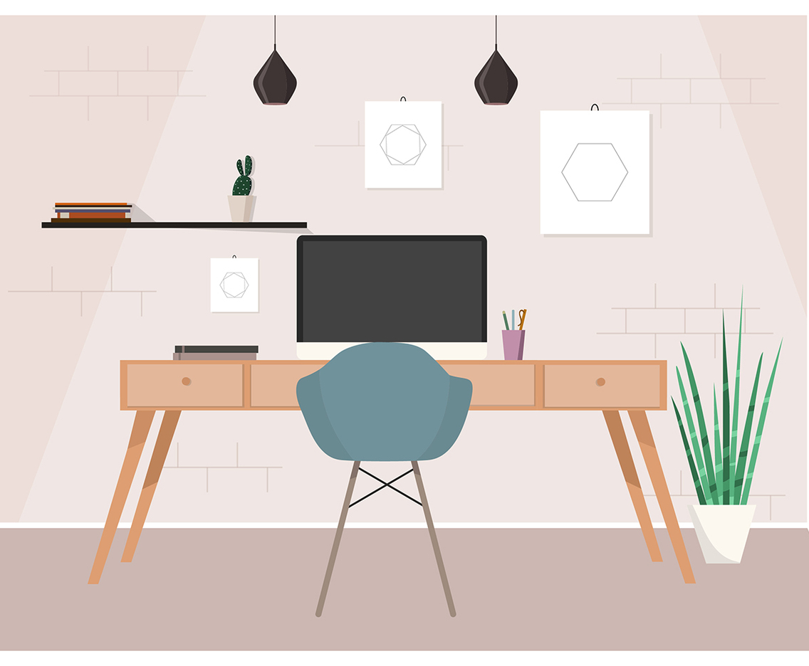 Vector Livingroom Illustration