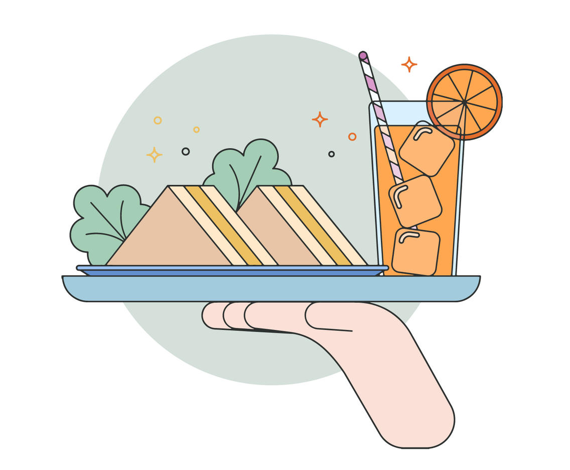 Luxury Snack Vector