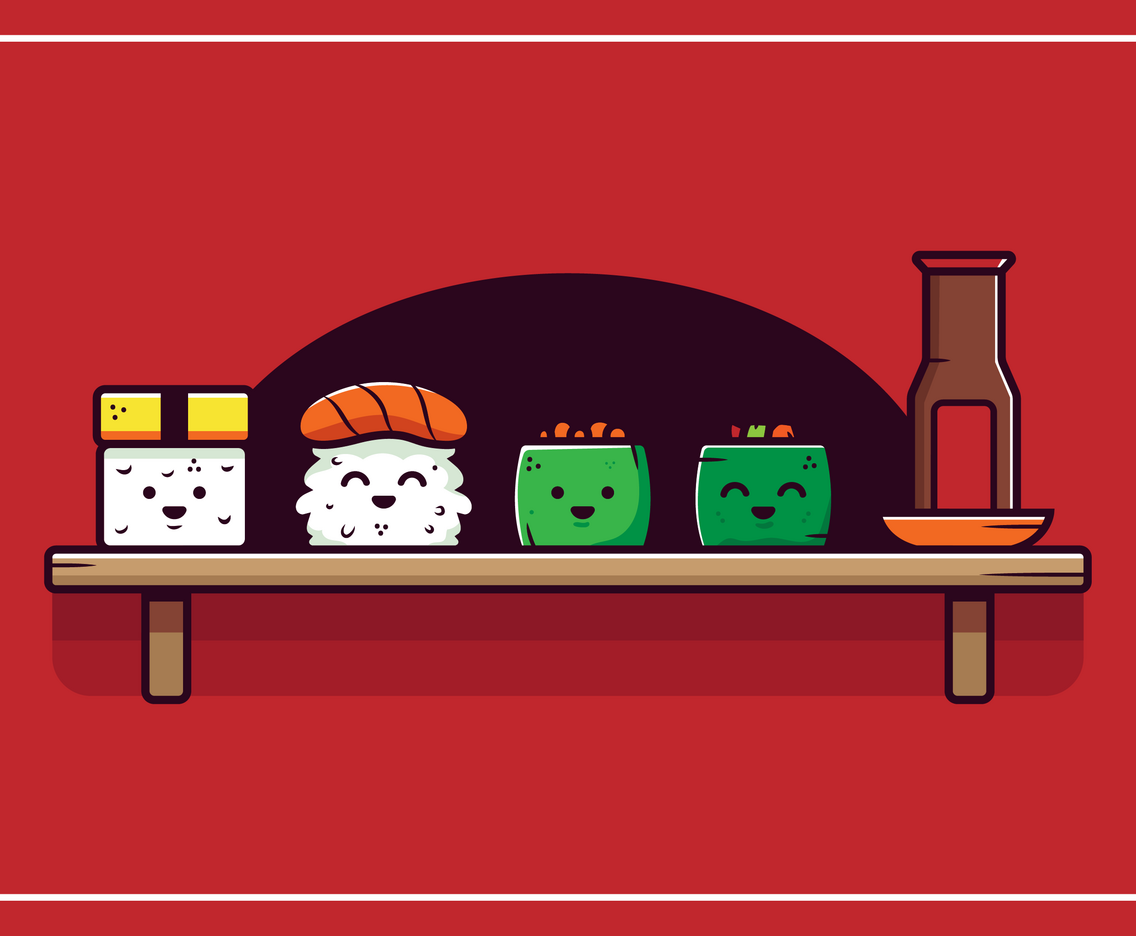 Sushi Vector