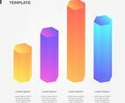 Flat 3D Infographic Vector Collection