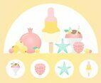 Vector Food Elements