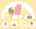 Vector Food Elements