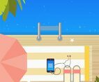 Vector Summertime Illustration