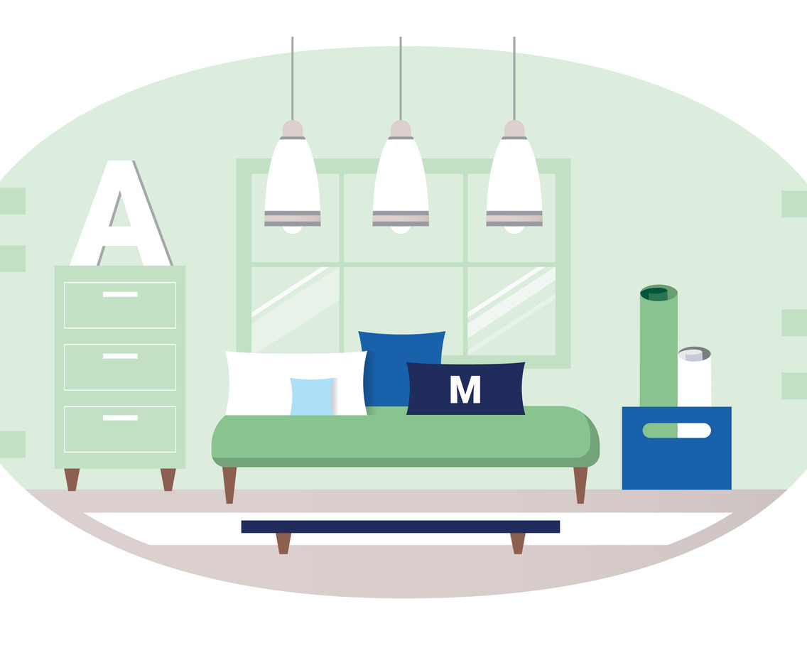 Vector Livingroom Illustration