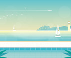 Vector Landscape illustration