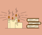 Free candle Vector