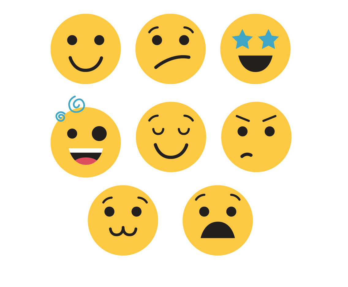 Emojis Vector Set