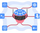 Artificial Intelligence with Robot Head