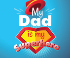 Happy father's day Lettering