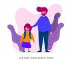 Day with His Child for Father's Day