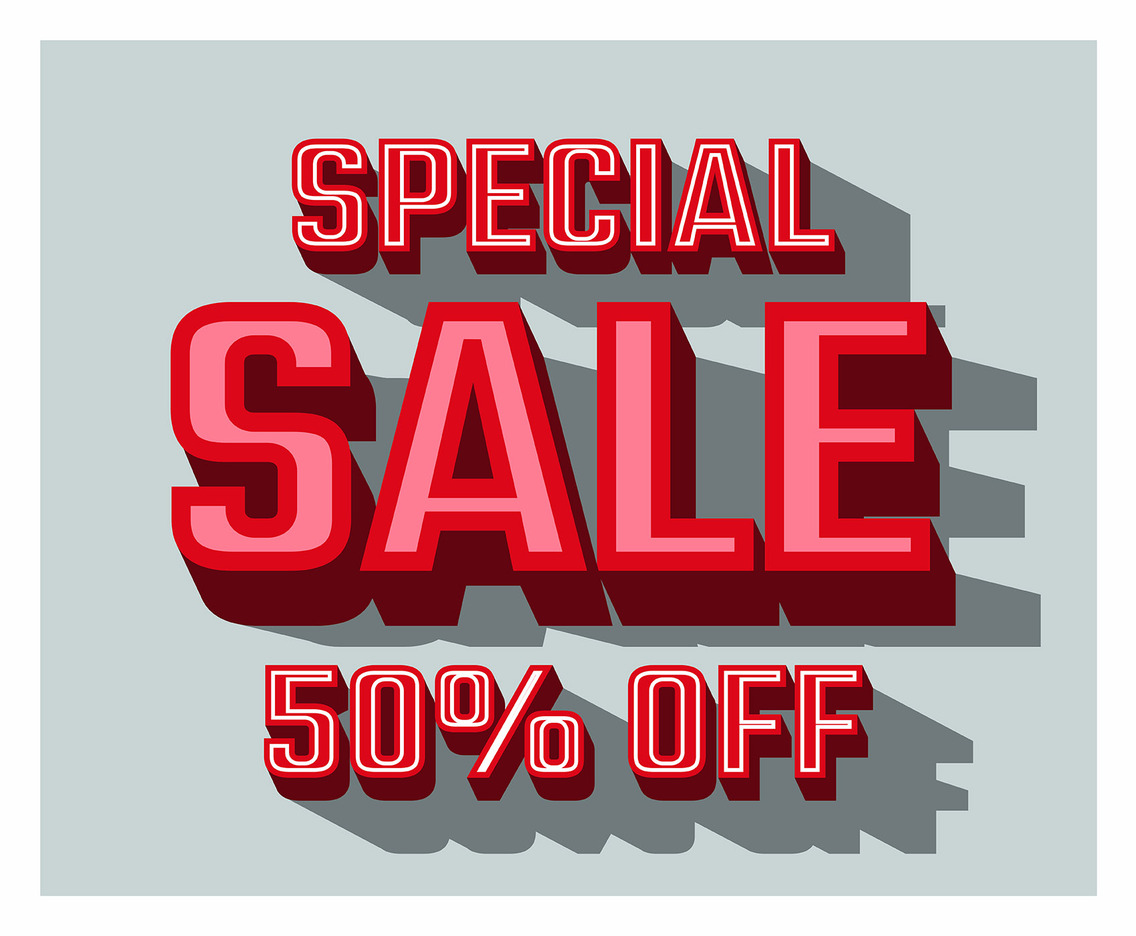 Sale Typography