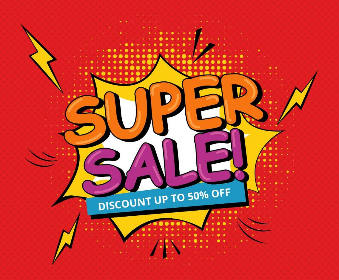 Sale Typography