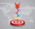 Cooperate Goals Infographic. Team Work Infographic.