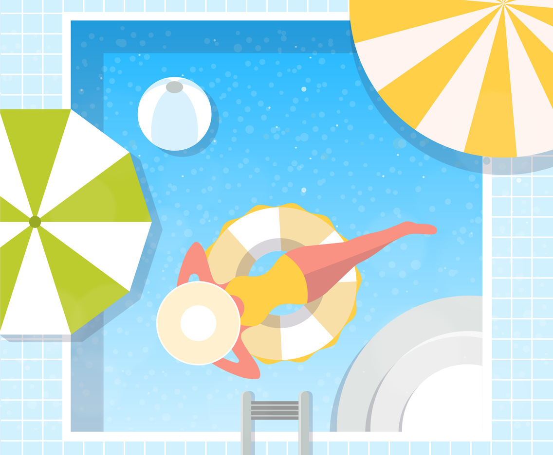 Vector Summertime Illustration