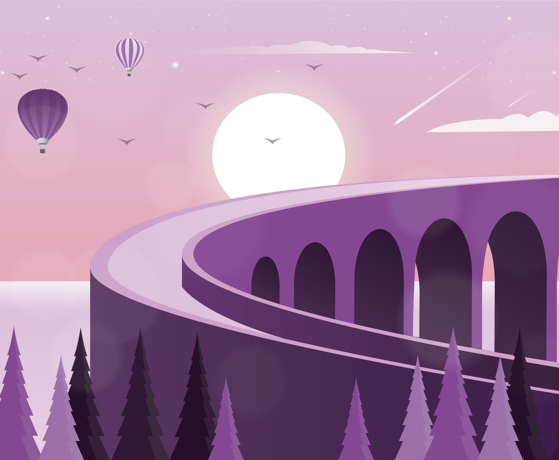 Vector Landscape illustration