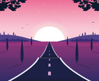 Vector Landscape illustration