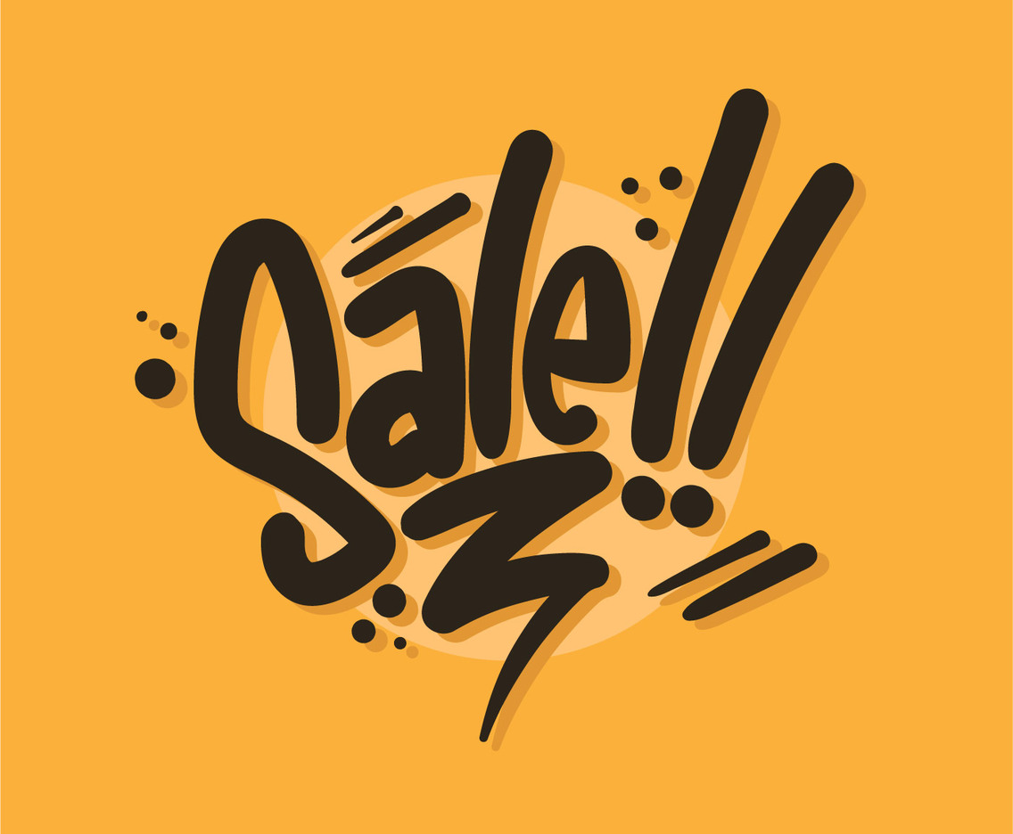 sale typography