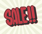 sale typography