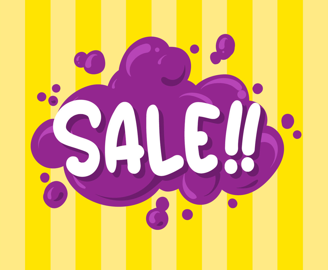 sale typography