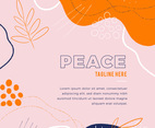 Colorful Abstract Background With Grunge Brushes