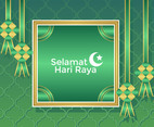 Selamat Hari Raya Ketupat Vector