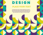 Geometric poster design