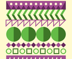 Geometric poster design