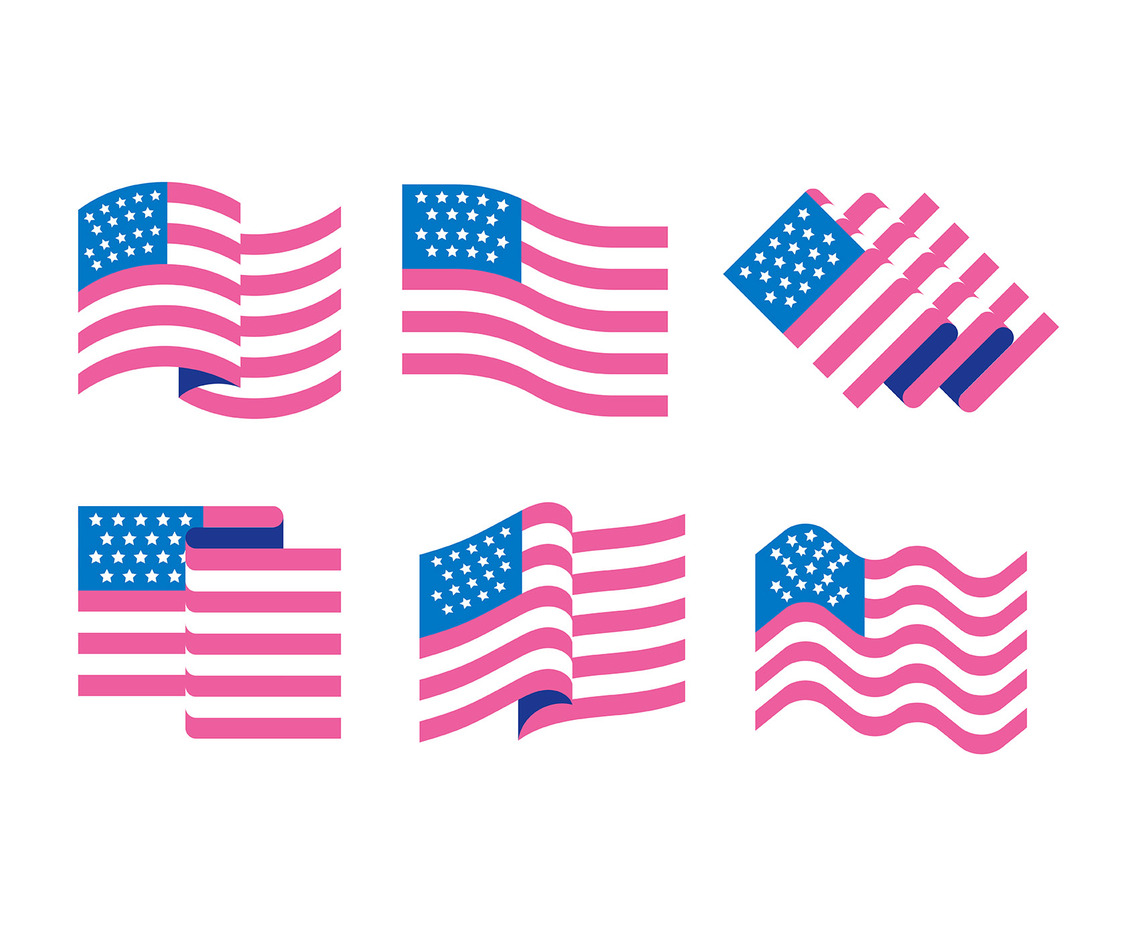 American Flag Set