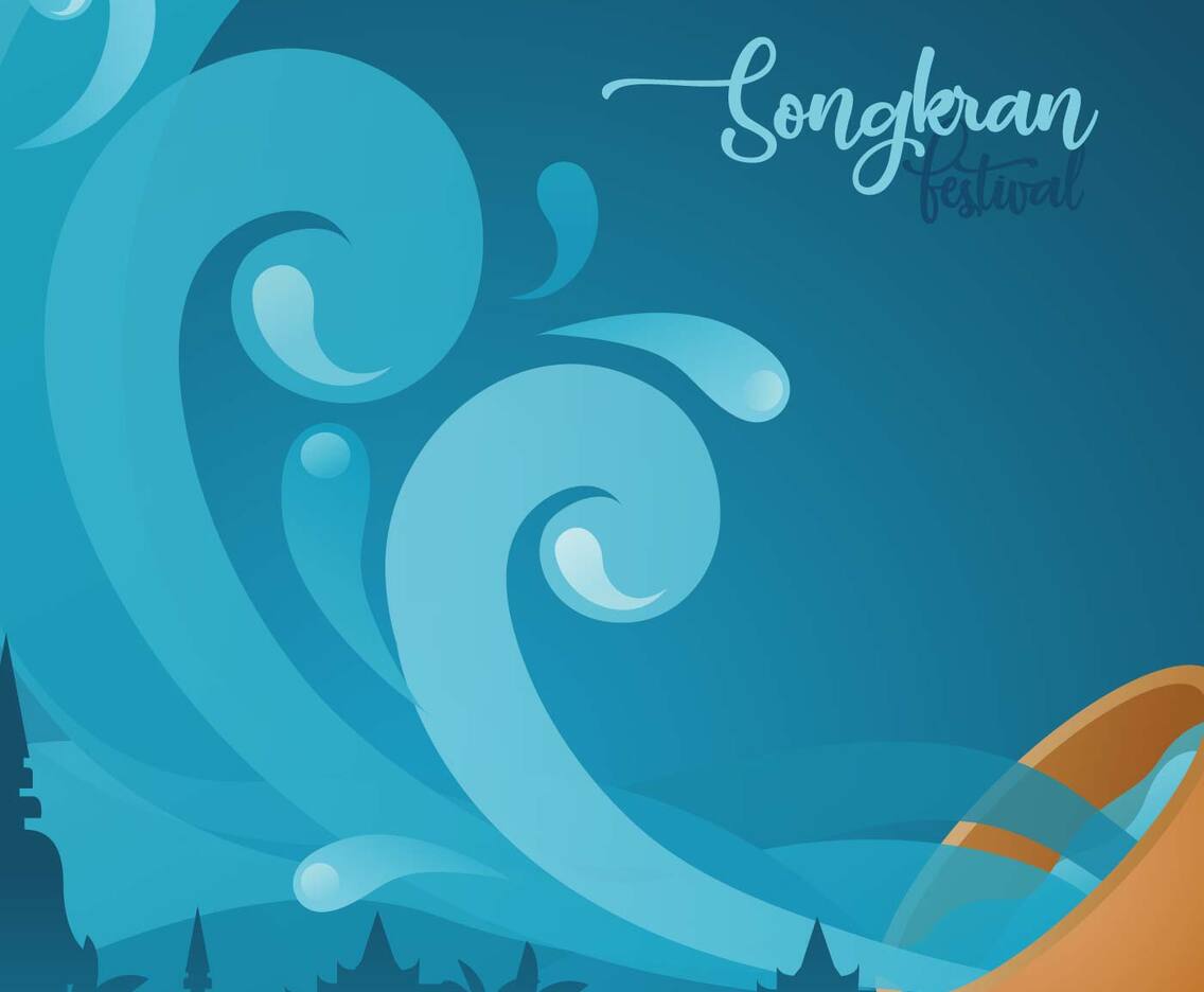 Songkran Background
