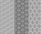 Vector Geometric Patterns Set