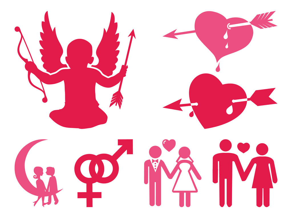 Love And Marriage Icons