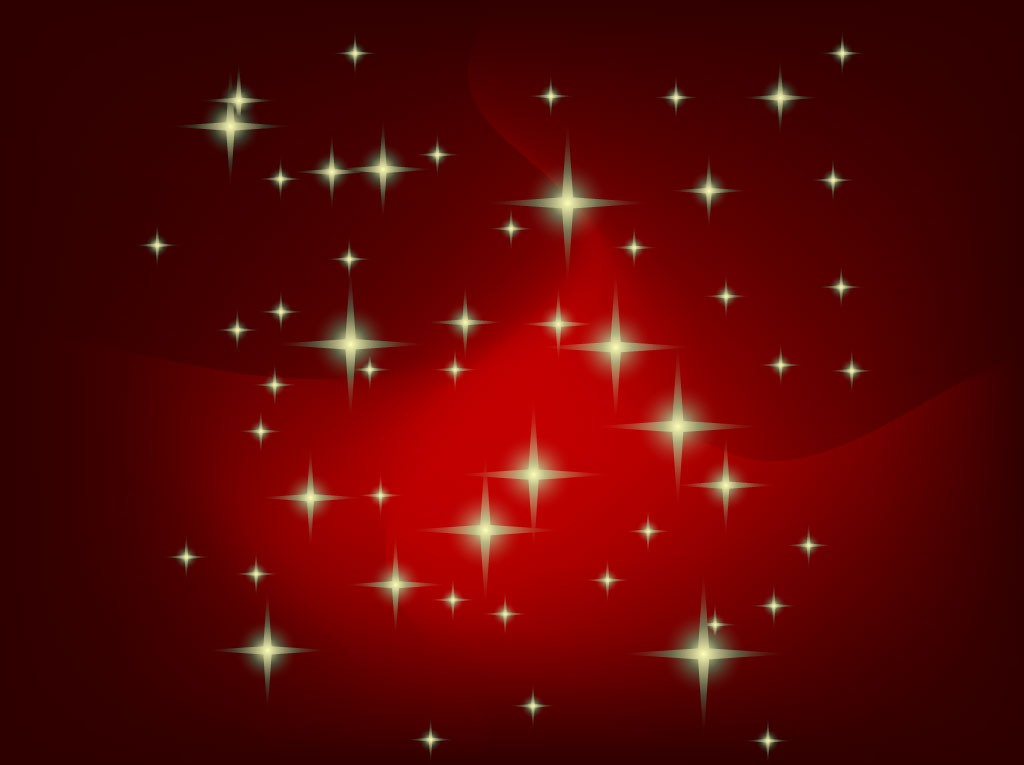 Red Christmas Stars