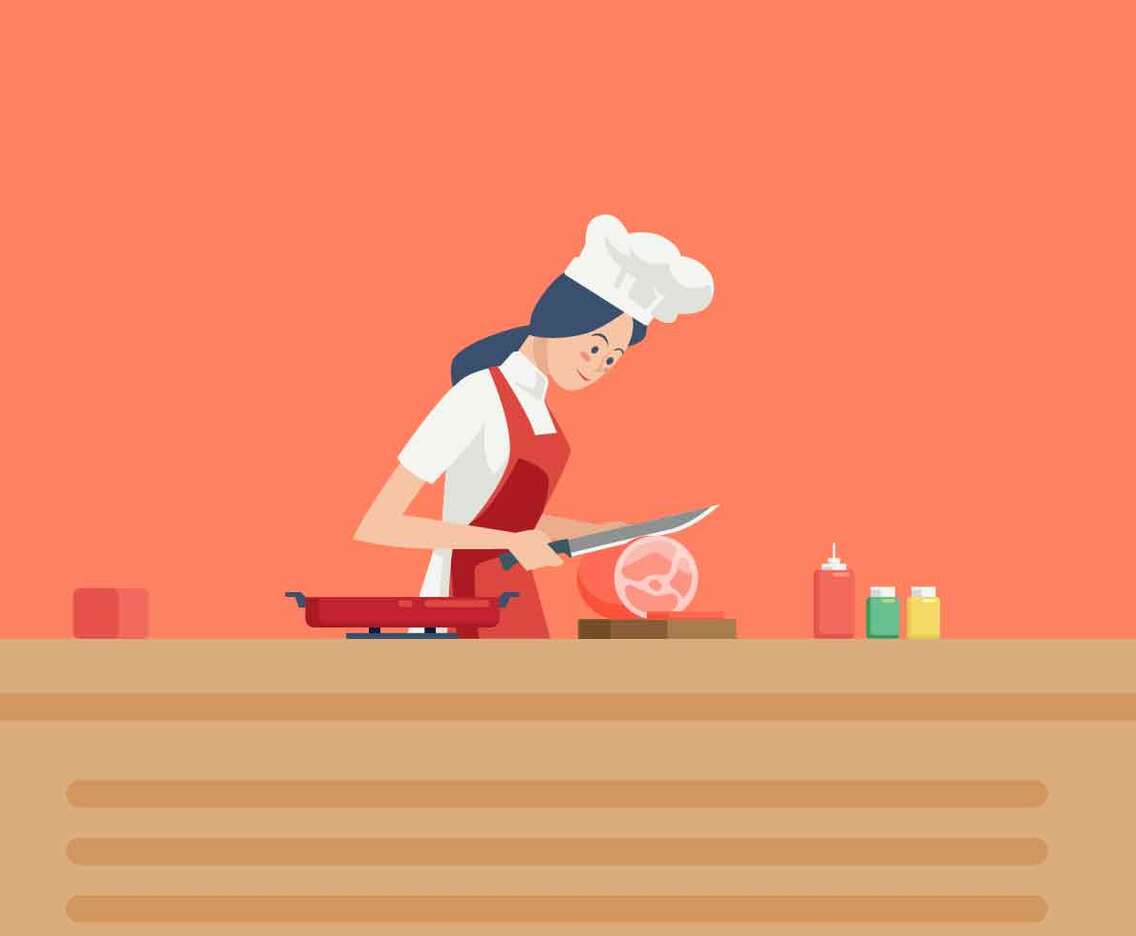 Chef Cooking