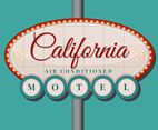 Retro Sign Vector Template