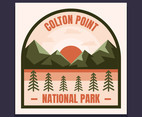 retro badge