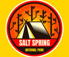 retro badge