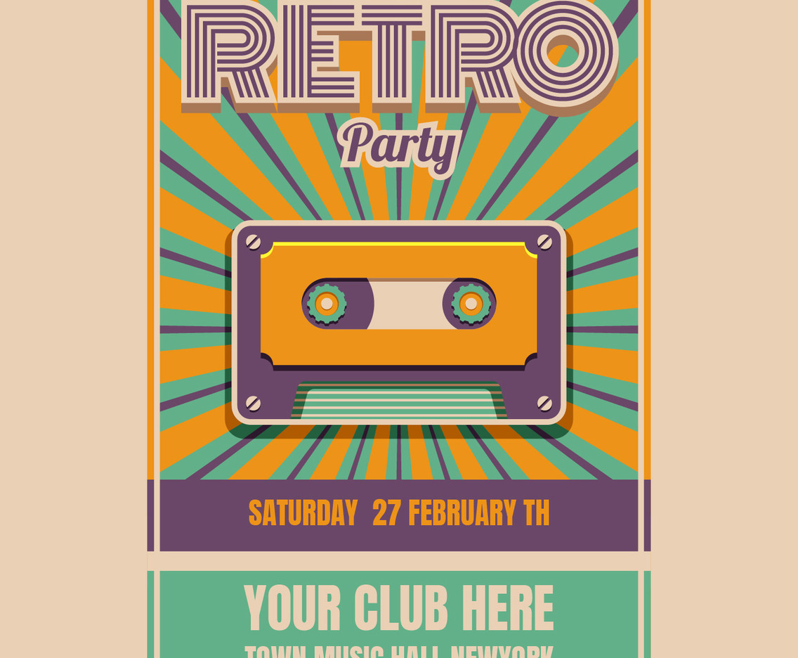 retro poster