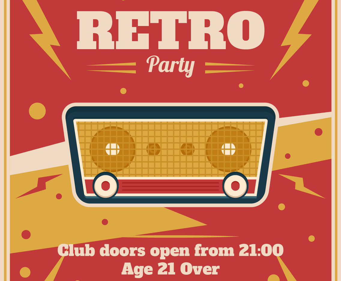 retro poster