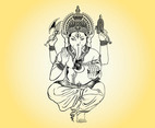 Ganesha Illustration