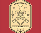 retro label