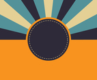 Retro Sunburst Background