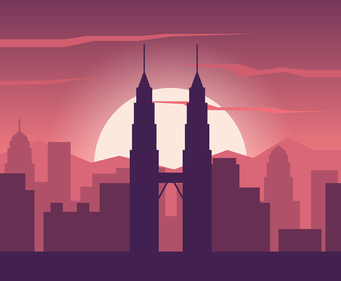 Kuala Lumpur Illustration